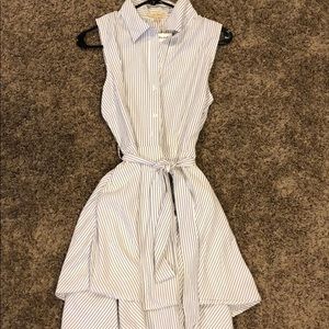 Sleeveless Striped Dress